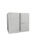 Stahlschrank SCF SCF0891GGE, abschlie&szlig;bar, 2 OH, grau, 91,5x83x37cm (BxHxT)