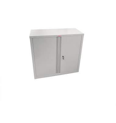 Stahlschrank 2Türen 204l Schlüssel gr/gr