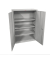 Stahlschrank SCF SCF1491GGE, abschlie&szlig;bar, 4 OH, grau, 91,5x140x37cm (BxHxT)