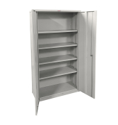 Stahlschrank SCF SCF1891GGE, abschlie&szlig;bar, 5 OH, grau, 91,5x183x37cm (BxHxT)
