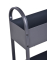 Hochbeet TULPIA Metall anthrazit rechteckig 60,0 x 75,0 cm