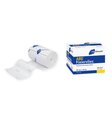 Fixiervlies   ABE 4471 weiß 10,0 cm x 10,0 m