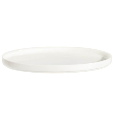 12 ID Fine Teller Stolt oval weiß 26,0 cm