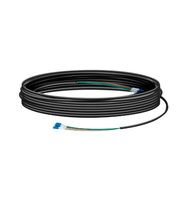 LC-APC Glasfaserkabel OS1 Simplex LC UPC 91,5 m schwarz