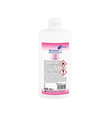 Alcoman + Händedesinfektionsmittel 500 ml Alcoman + Händedesinfektionsmittel 500 ml
