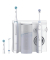 Center OxyJet Reinigungssystem +Oral-B iO4 Munddusche