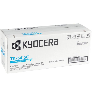 Toner 1T02Z7CNL0 (TK-5415C), cyan, ca. 13000 Seiten