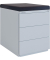 Sitzkissen magnetisch für Rollcontainer Note, H 50 x B 420 x T 565, schwarz
