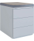 Sitzkissen magnetisch für Rollcontainer Note, H 50 x B 420 x T 565, grau