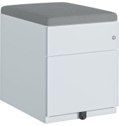 Sitzkissen magnetisch, für Note Caddy, H 50 x B 420 x T 490, grau