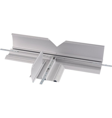 T-Verbindung 462, für Addit Kabelschutz, rutschfest, Aluminium, silber