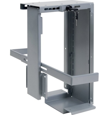 Computerhalterung Viewmate Schreibtisch 302, diebstahlgeschützt, bis 20 kg, silber