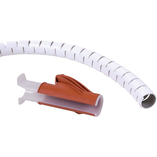 0805410337315 - Kabelschlucker Addit 731 mit Einzugshilfe ø 15 mm x 3 m weiß 0805410337315 Dataflex