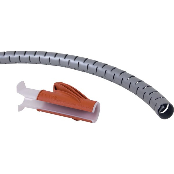 0805410337322 - Kabelschlucker Addit 732 mit Einzugshilfe ø 15 mm x 3 m silber 0805410337322 Dataflex