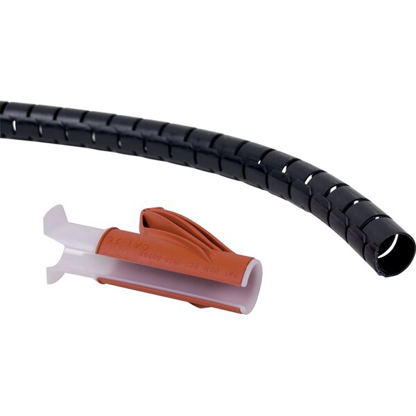 0805410337339 - Kabelschlucker Addit 733 mit Einzugshilfe ø 15 mm x 3 m schwarz 0805410337339 Dataflex