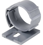 Befestigungsclipse 902, für Kabelschlucker Addit, 5 Stück, silber