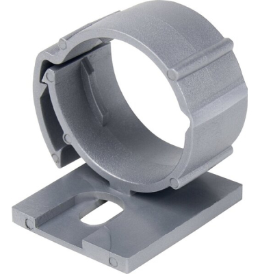 Befestigungsclipse 902, für Kabelschlucker Addit, 5 Stück, silber