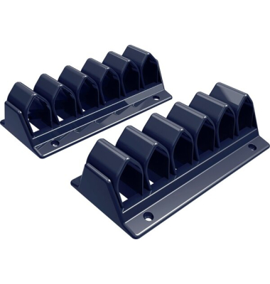 Kabelwelle Addit 303, für 10 Kabel, 2 Stück, schwarz