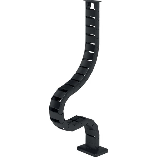 0805410344733 - Kabelführung Addit 473 für höhenverstellbare Tische bis 1300 mm 100% recyceltes PP schwarz 0805410344733 Dataflex 0805410344733 - Kabelführung Addit 473 für höhenverstellbare Tische bis 1300 mm 100% recyceltes PP schwarz 0805410344733 Dataflex