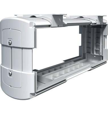 Computerhalterung Viewlite Schreibtisch 100, verstellbar, bis 30 kg, recyceltes ABS, weiß Computerhalterung Viewlite Schreibtisch 100, verstellbar, bis 30 kg, recyceltes ABS, weiß