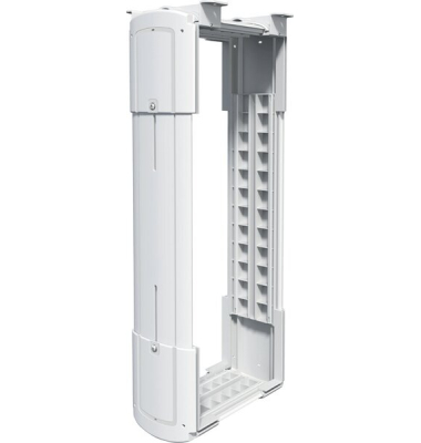 Computerhalterung Viewlite Schreibtisch 200, verstellbar, bis 30 kg, weiß