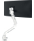 Monitorarm HD-82 für 1 Monitor, Vesa - Schnellverschluss, für Tischplatten von 14 bis 40 mm, Traglast max. 15 kg, weiß