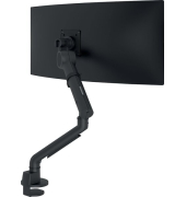 Monitorarm HD-82 für 1 Monitor, Vesa - Schnellverschluss, für Tischplatten von 14 bis 40 mm, Traglast max. 15 kg, schwarz