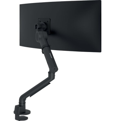 Monitorarm HD-82 für 1 Monitor, Vesa - Schnellverschluss, für Tischplatten von 14 bis 40 mm, Traglast max. 15 kg, schwarz