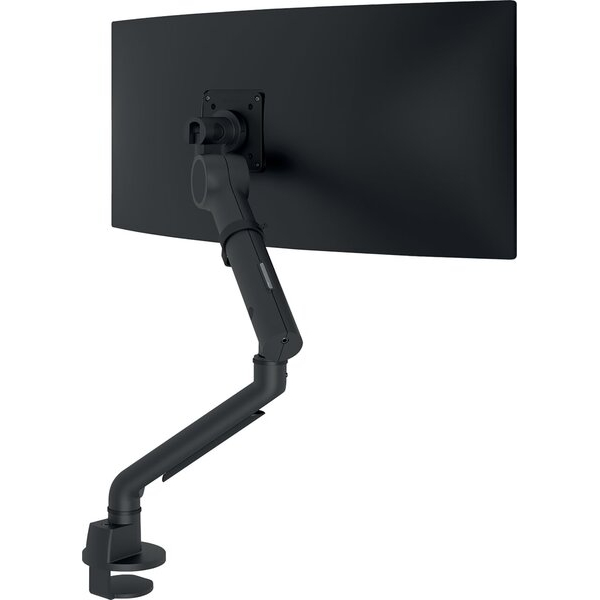 0805410488239 - Monitorarm HD-82 für 1 Monitor Vesa - Schnellverschluss für Tischplatten von 14 bis 40 mm Traglast max 15 kg schwarz 080541