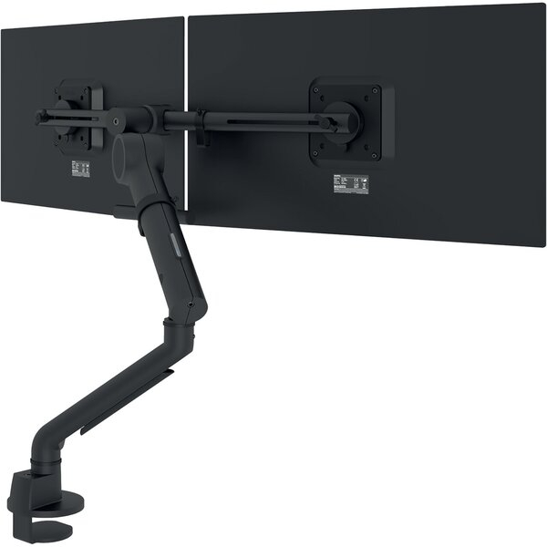 0805410488437 - Monitorarm HD-84 für 2 Monitore Vesa - Schnellverschluss für Tischplatten von 14 bis 40 mm Traglast max 55 kg pro Monitor 