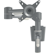 Monitorarm Viewmate Wand 042, verstellbar, bis 15 kg pro Monitor, Stahl, silber