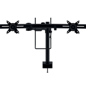Monitorarm Viewmate Schreibtisch 603, verstellbar, bis 7,5 kg pro Monitor, Stahl, schwarz