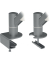 Monitorarm Viewmate plus Schreibtisch 832, mind. 2 kg - bis 8 kg pro Monitor, Stahl, silber
