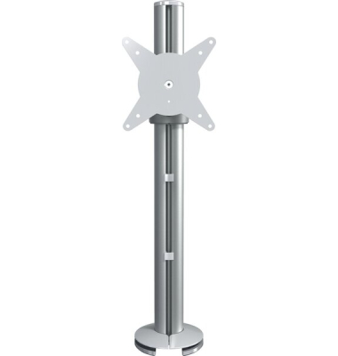Monitorarm Viewlite Schreibtisch 102, höhenverstellbar, bis 8 kg, Aluminium, silber