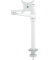 Monitorarm Viewlite Schreibtisch 120, verstellbar, bis 8 kg, Aluminium, weiß