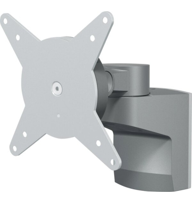 Monitorarm Viewlite Wand 202, ohne Tiefeneinstellung, bis 8 kg pro Monitor, Aluminium, silber