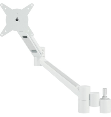 Dual-Monitorarm Viewmate Option 600, Set Monitorarm Viewlite plus und Adapter, weiß