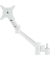 Dual-Monitorarm Viewmate Option 600, Set Monitorarm Viewlite plus und Adapter, weiß