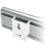 Schienensystem Viewlite Schreibtisch 712, bis 3 Geräte bis 8 kg, silber