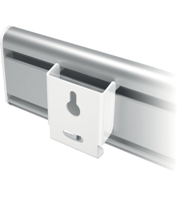 Schienensystem Viewlite Schreibtisch 712, bis 3 Geräte bis 8 kg, silber