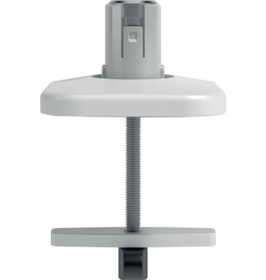 Durchtisch - Befestigung Viewprime 810, für einzelnen Monitorarm, weiß