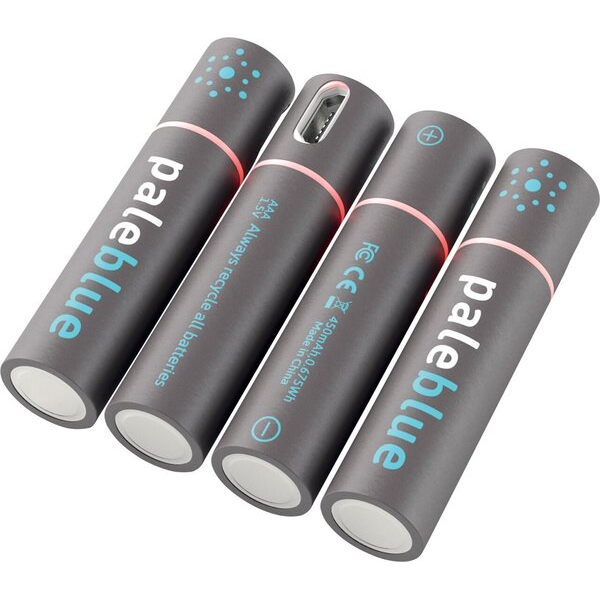0850040149135 - Akku AAA 900 mWh 15 Volt 600 mAh wiederaufladbare Lithium Ionen Batterien inklusive Reiseetui 4 Stück 0850040149135 Palebl 0850040149135 - Akku AAA 900 mWh 15 Volt 600 mAh wiederaufladbare Lithium Ionen Batterien inklusive Reiseetui 4 Stück 0850040149135 Palebl