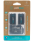 Akku 9V, 4500 mWh, 9Volt, 500 mAh, wiederaufladbare Lithium Ionen Batterien, inklusive Reiseetui, 2 Stück