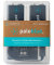 Akku 9V, 4500 mWh, 9Volt, 500 mAh, wiederaufladbare Lithium Ionen Batterien, inklusive Reiseetui, 2 Stück