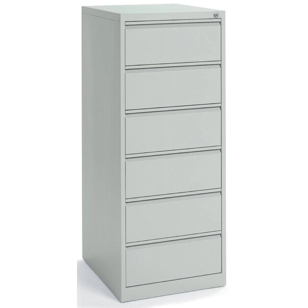 2050000139956 - Karteikartenschrank 6 Schübe 2-bahnig (H x B x T) 1320 x 530 x 620 mm grau 2050000139956 Deskin 2050000139956 - Karteikartenschrank 6 Schübe 2-bahnig (H x B x T) 1320 x 530 x 620 mm grau 2050000139956 Deskin