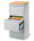 H&auml;ngeregistraturschrank 10131080, grau, 3 Schubladen, 1-bahnig