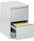 Hängeregistraturschrank, einbahnig, 2 Schubladen, (H x B x T) 720 x 460 x 620 mm, grau