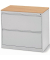 Hängeregistraturschrank, doppelbahnig, 3 Schubladen, (H x B x T) 720 x 840 x 620 mm, grau