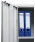 Stahlschrank 10266433, abschlie&szlig;bar, 5 OH, grau, 92x195x42cm (BxHxT)