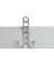 Garderobenbank, Stahlgestell, Kunststoffleisten, (H x B x T) 1850 x 1500 x 395 mm, grau/grau